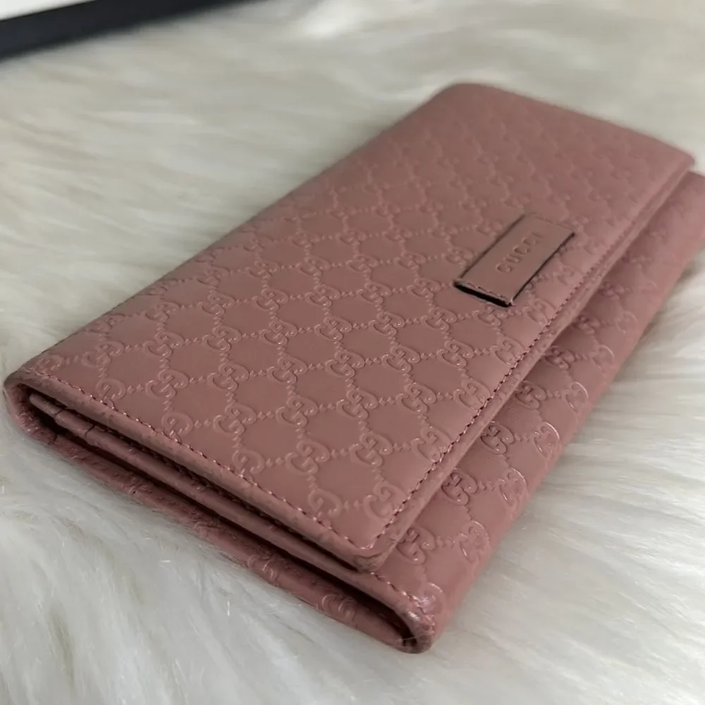 💯Authentic Guccissima Bifold Long Wallet🍀
